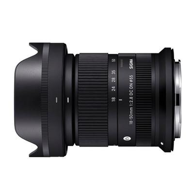 Sigma Объектив DC DN для Canon RF Стандартный беззеркальный Современный 18-50 мм F2.8 Крепление, Камеры APS-C,