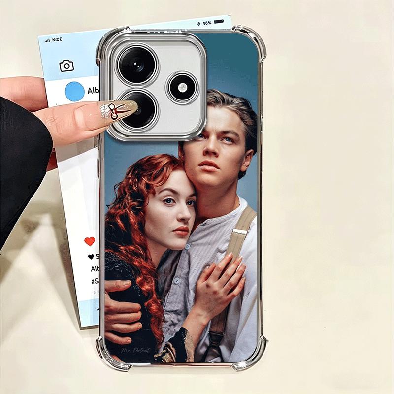 Фильм Титаник Роза Джек Мягкий чехол для телефона для Xiaomi Poco X7 X8 Pro Max X6 X5 X3 F8 Ultra F7 M8 M7 M5S Redmi 15C 15A 15 14C 13C 12
