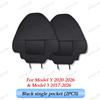 Car Seatback Protector for Tesla Model Y Model 3 Seat Back Protective Child Anti-Kick Mats Black Leather Interior Accessories