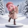 15 см Аниме Аня Форджер Фигурка Gekijouban Spy × Family Code White Kawaii Милая Модель Игрушка Подарок Набор для Коллекционирования Игрушка Фигурка Действия