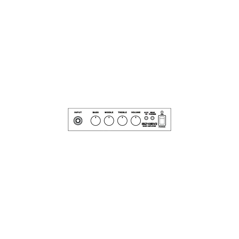 Ibanez IBZ10BV2 10W Practice Amplifier for Electric Bass Compact Design