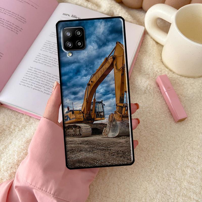 Чехол-экскаватор для Samsung Galaxy A54 A34 A14 A13 A12 A22 A32 A52 A72 A51 A71 A53 A52S Задняя крышка