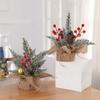 Artificial Christmas Tree Desktop Small Tree Pe Christmas Decoration Christmas Tree Ornaments Small Christmas Tree