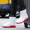 Rain Boots for Men Loafers Waterproof and Non-slip Gum Man Shoes High Quality Cheap New Gumboots Water Without Lacing Rainy Day