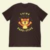 Think Pawsitive Kitten Cat Shirt | Funny Pun Apparel, Cat Lover Gift