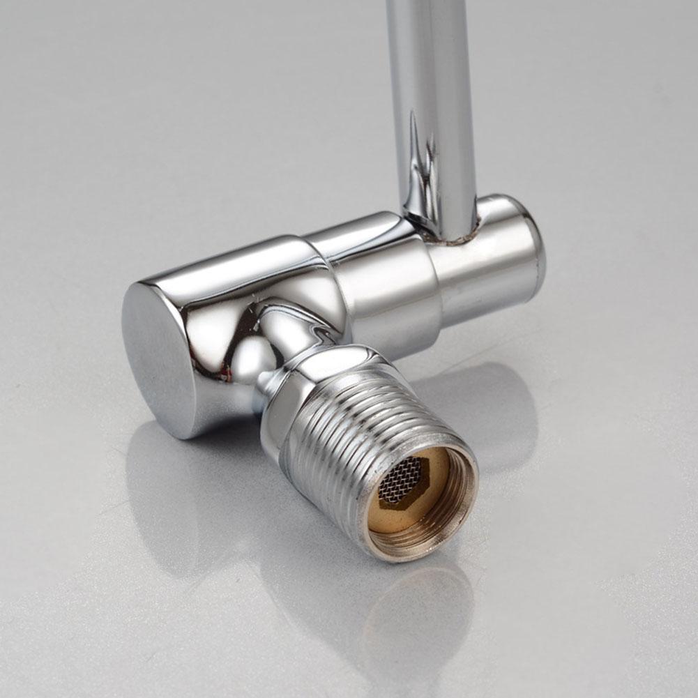 1 шт. Латунный полуавтоматический поворотный кран G1/2 Ресторан Отель Кухня Кран для плиты Одинарный холодный Настенный стиль Кран Товары для дома