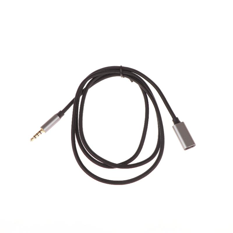 1 шт. Аксессуары для телефона, планшета, ПК с кабелем-переходником с порта USB C, наушник, микрофон, 3,5 мм штекер на Type-C, аудиоадаптер AUX