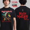 Iron Maiden Run For Your Lives Мировой Тур 2025-2026 FC Футболка с Двусторонним Принтом Унисекс Футболка