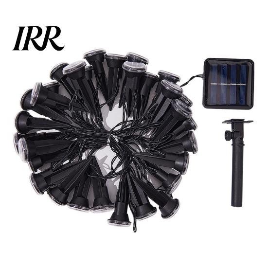 Decorative Solar Outdoor Lights 15 Pcs Mini Ground LED Flat Landscape Lighting Waterproof Small Walkway Garden with Auto On/Off for Pathway Yard