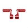 2 Pieces Foot Rest Pegs Pedals ,Motorcycle Accessories Repair ,Spare Parts, CNC Bike Scooter Pedal