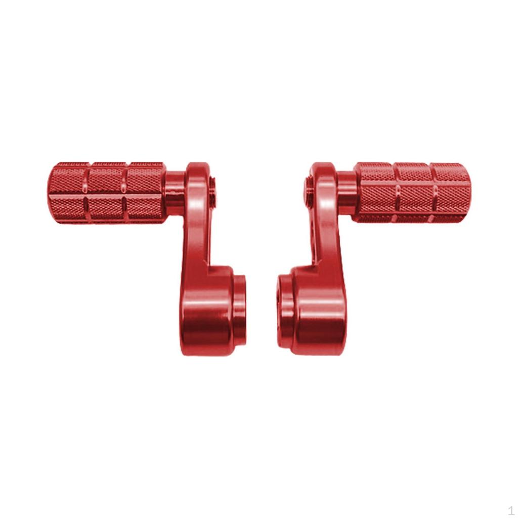 2 Pieces Foot Rest Pegs Pedals ,Motorcycle Accessories Repair ,Spare Parts, CNC Bike Scooter Pedal