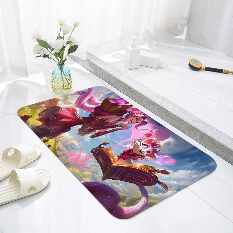 L-LoL-J-Jinx-Runaway Loli Коврик Для Гостиной Подушки Современный Мягкий Пушистый Домашний Ковер Для Детской Комнаты Игровой Ковер