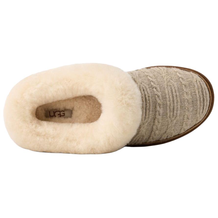 UGG Женские закрытые тапочки Cluggette, коричневые 1174530-NCHS