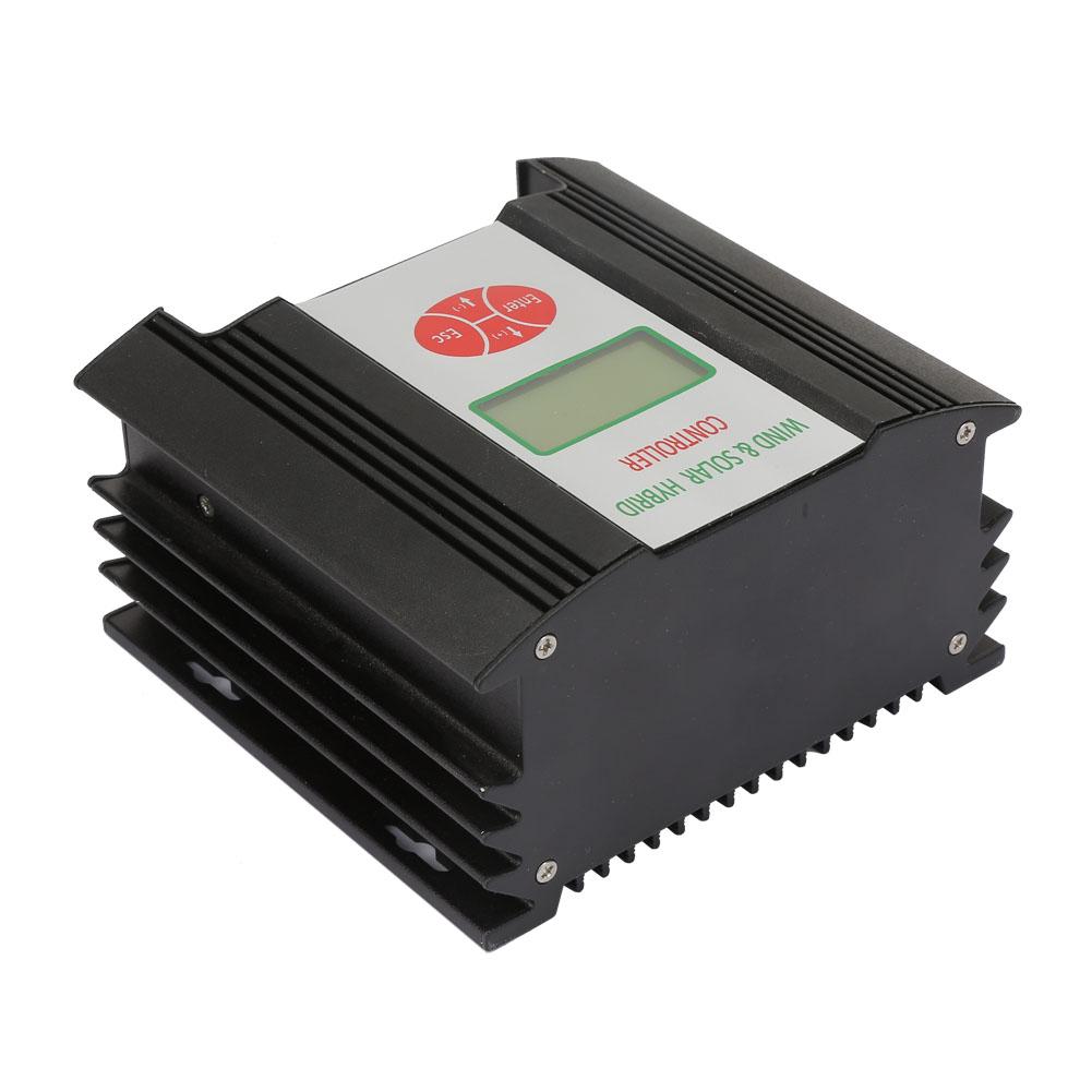 24V 300W 400W 600W Гибридный контроллер заряда от солнечной и ветровой энергии с ЖК-дисплеем(Ветер 600 Вт + Солнечная энергия 300 Вт)