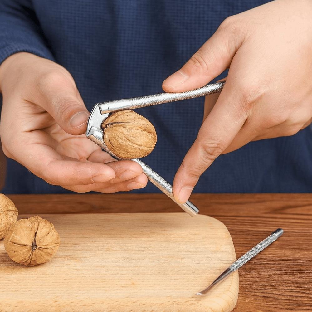 Quick Crack Nut Cracker Multifunction Pecan Sheller Easy Grip Crab Cracker  Nut Processing