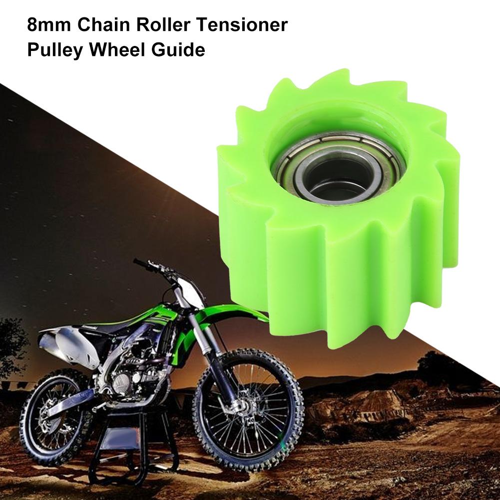 Натяжитель цепи Ролик Натяжной ролик для Мотоцикла KX250F KX450F 2006-2016 (зеленый)