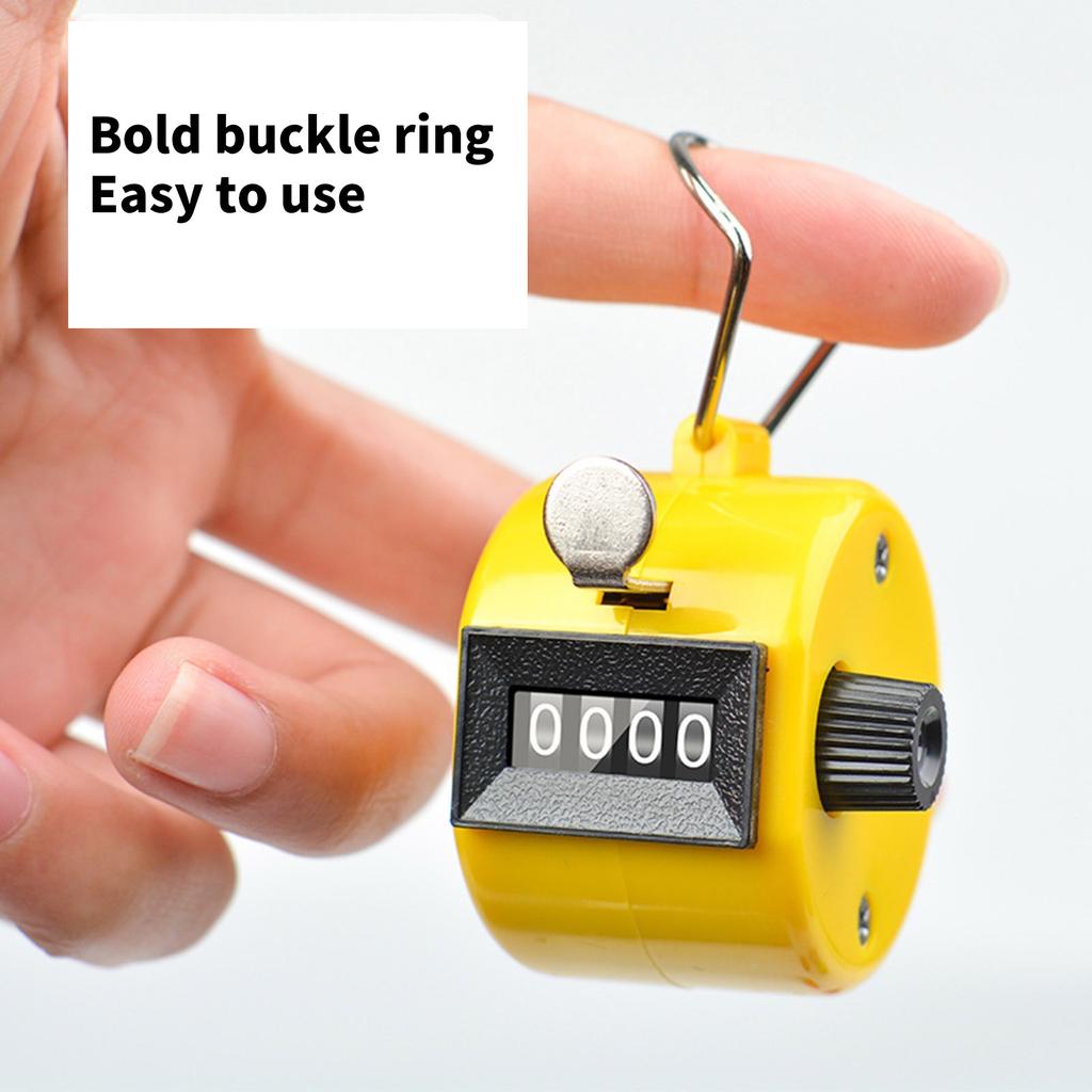 Ручной счетчик, механические счетчики, кликеры, 4-значный счетчик чисел, кликеры, счетчики шагов для обучения гольфу