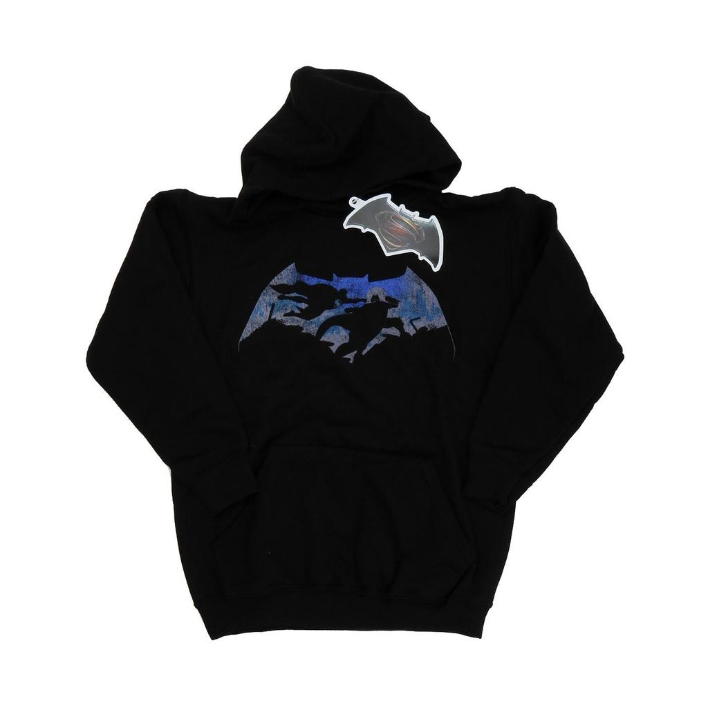 DC Comics Boys Batman v Superman Battle Silhouette Hoodie