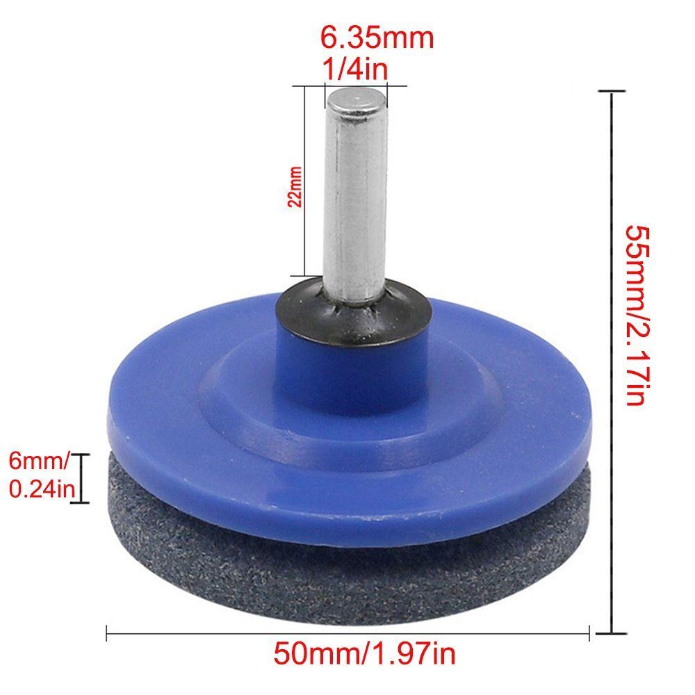 Universal Lawnmower Dull Blade Sharpener Grindstones for Any Power Hand Dril