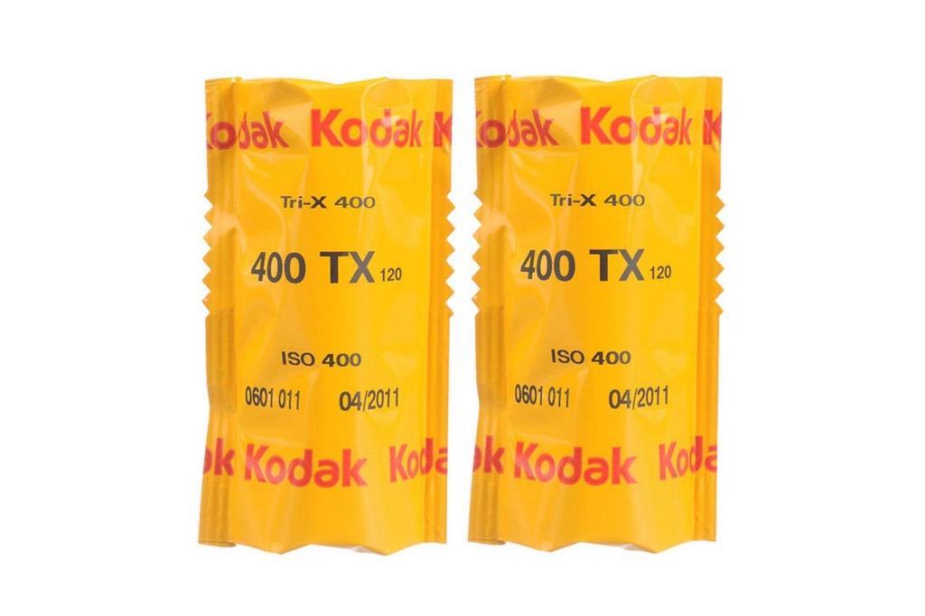 KODAK Professional Black and White Film Tri-X 400 120, 2-Pack