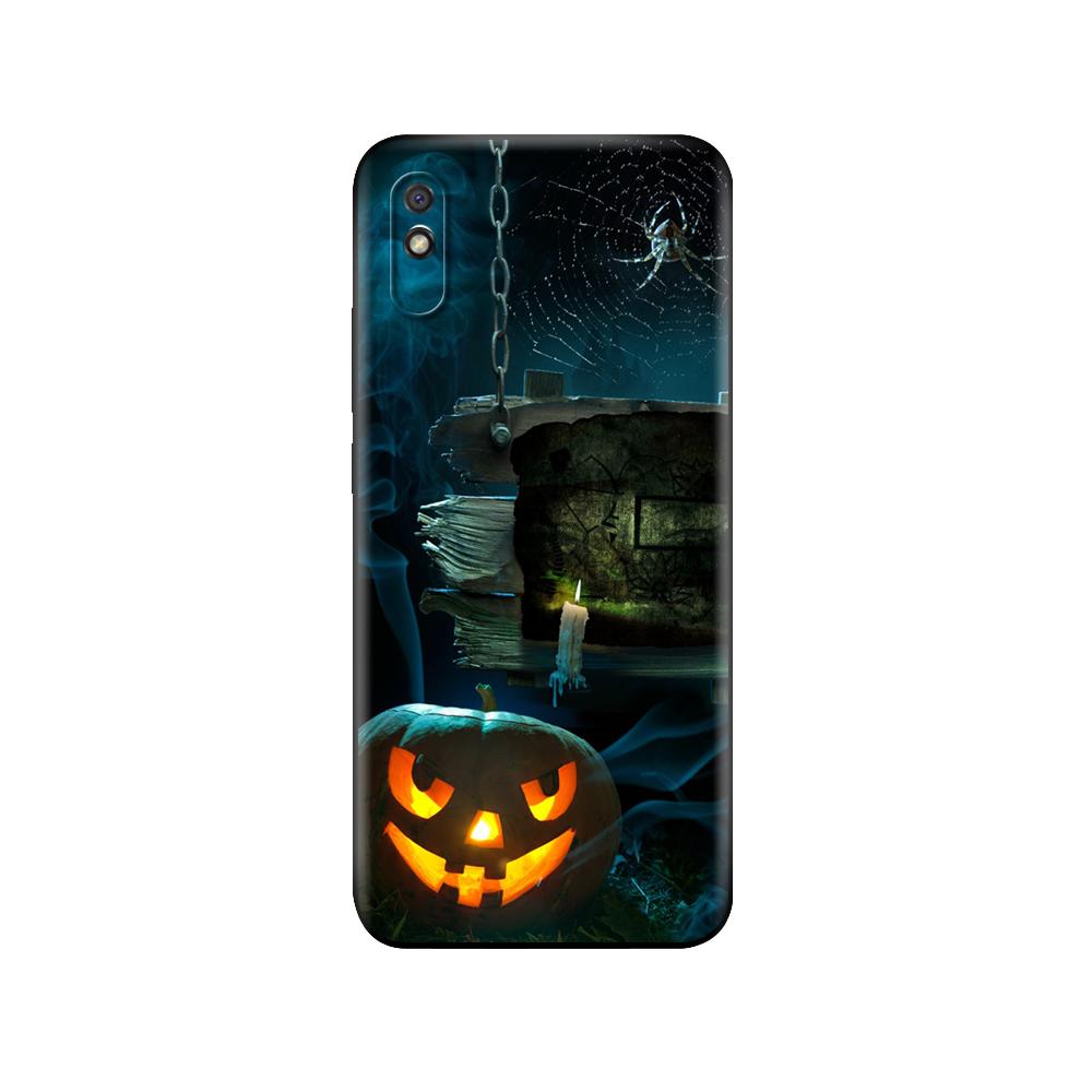 Black Tpu Case For Xiaomi Redmi 7A 8 8A 9 9A 9C Case Redmi Note 8T 8 Pro T Note 9 9S 9 Pro Case Halloween Pumpkin