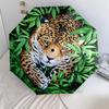 Cats Beach Huddle Automatic Umbrella - Suitable Travel Outdoor Portable Umbrella Birthday Gift Daily Essentials