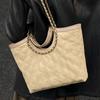 Tote Bag, Laid-back Style, Large-capacity Hand-held Women's Bag, Fashionable Chain Single-shoulder Bag