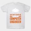 T Shirt Women You Cant Scare Me Im Computer Engineer Halloween Harajuku Print Kawaii Tshirt Summer Short Sleeve Female T-Shirt Top Tee