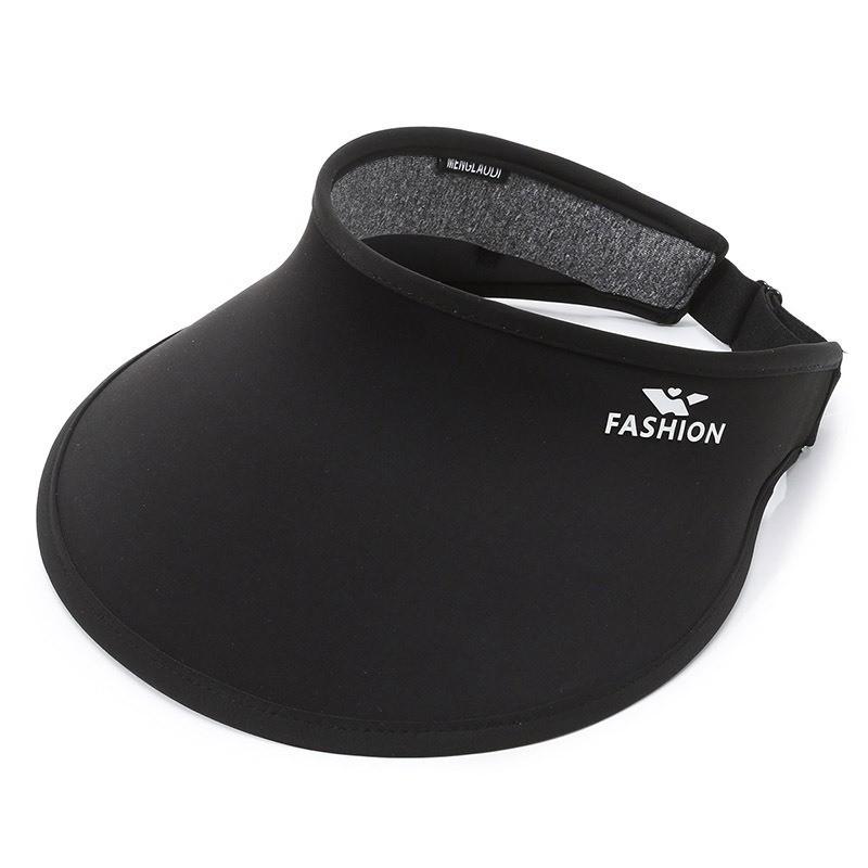 Шикарная легкая женская шляпа от солнца с открытым верхом различных цветов для стильной защиты от солнца