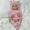BZDOLL 19 дюймов 48 см Кукла-реборн для девочки с телом из винила для детей Ручная работа Милые куклы-младенцы Модная Игрушка Подарок на день рождения Играть в домик Игрушка для купания