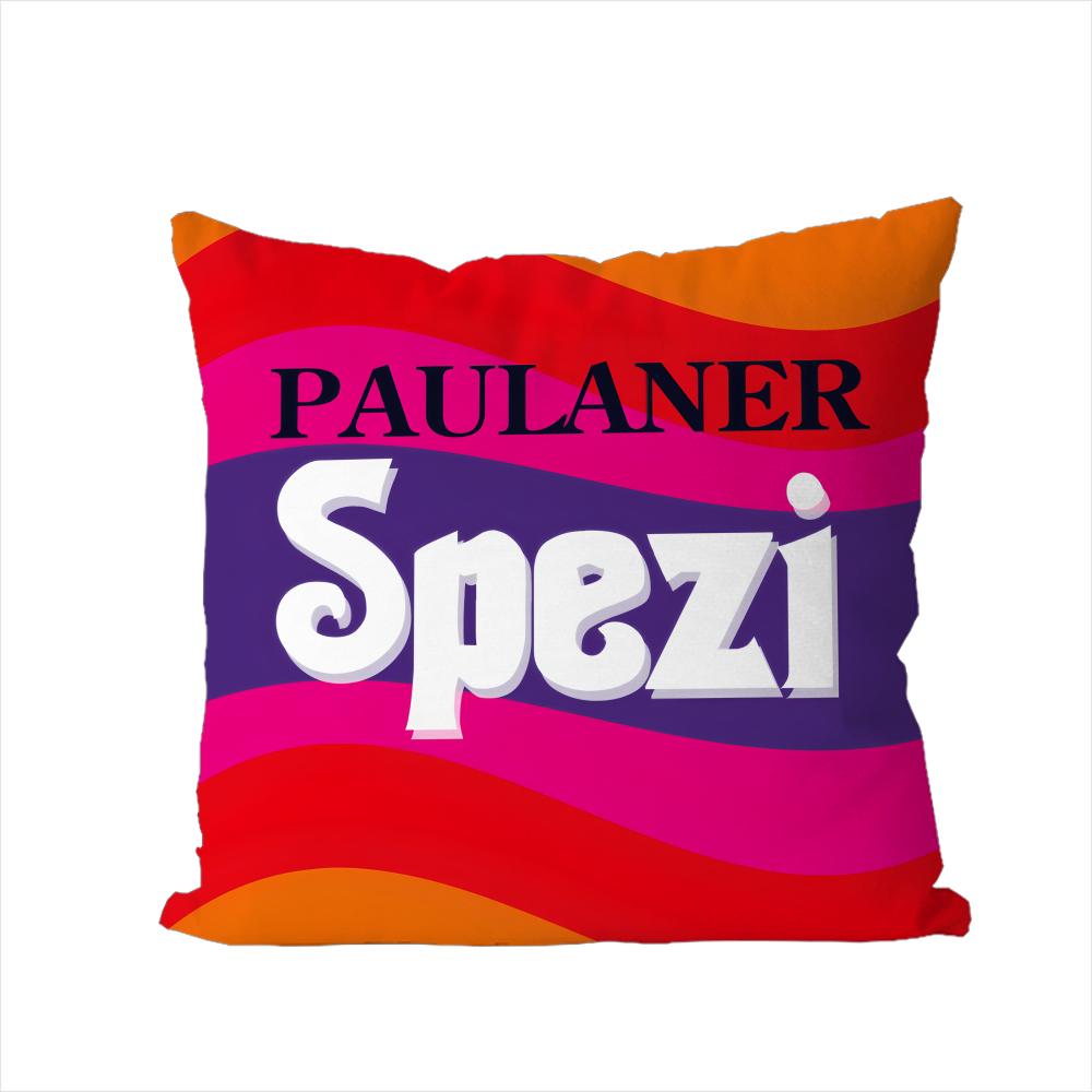 Paulaner SSpezi Наволочка Для Автомобиля Дивана Декоративная Домашняя Двусторонняя Печать Плюшевая Квадратная Подушка-Плед Чехол