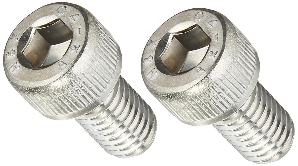 KITACO Cap Bolt M8xP1.25x15MM General Purpose Stainless Steel 2PCS0900-080-10001