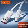Toocki 6A USB-кабель Type C 66W Быстрая зарядка Для Huawei P40 P30 Кабель Type C Для iPhone 15 Pro Max Xiaomi Samsung S24 Дата-кабель