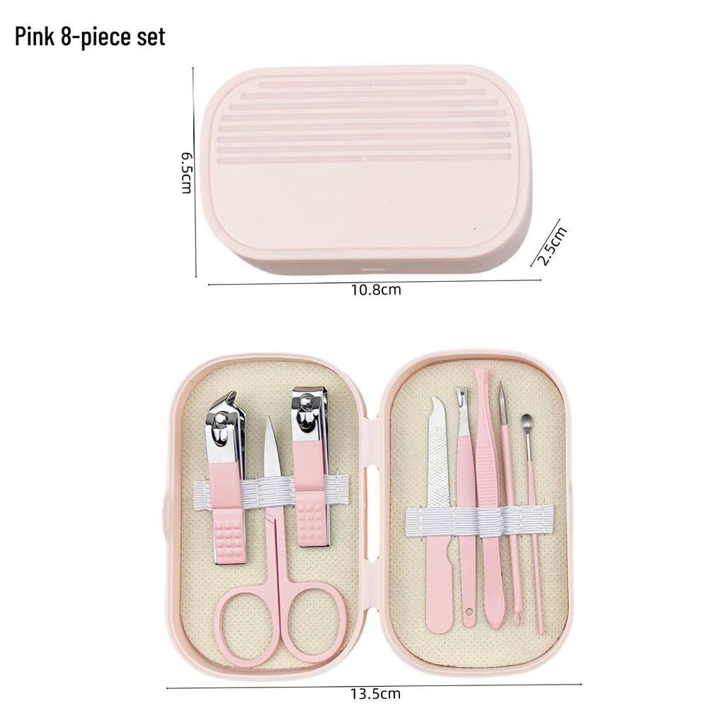 Stainless Steel Nail Clippers Manicure Set
