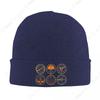 Custom Cockpit Six Dials Flight Simulator Pilot Bonnet Hat Cool Knit Hat Aviation Airplane Winter Warm Skullies Beanies Caps