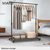 Вешалка для одежды и головных уборов, от пола до потолка, вешалка для одежды в спальне, вешалка для домашней одежды, экономичная стойка для хранения