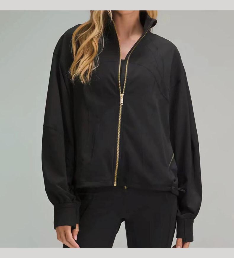 Женская осенняя ветрозащитная куртка с рукавами «летучая мышь» для занятий спортом на открытом воздухе и йоги