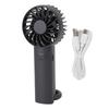 Handheld Portable Fan with Hook 3 Speed Silent Rechargeable Battery Lightweight Pocket Fan for
