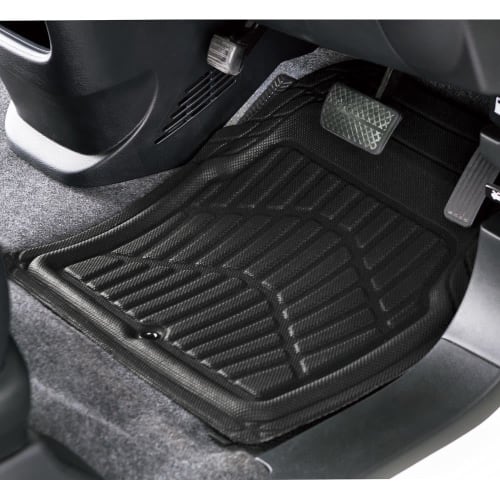 BONFORM Car Mat, Cut Shape, For Light/Normal Cars, For Front/Rear Use, 1 Piece, Waterproof, Fully Washable, Anti-slip Treatment, Free Cut, Front SS Re