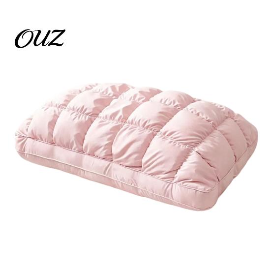 Warm Night Pillow Puff Cooling Pillow, Soft Breathable Quilted Sleeping Machine Air Circulation Washable, Fluffy Cloud-like for Side And Back Sleepers