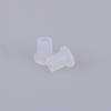 50Pcs Ciss Hollow Plug Transparent Ink Rubber Plug Empty Connector For Cartridge