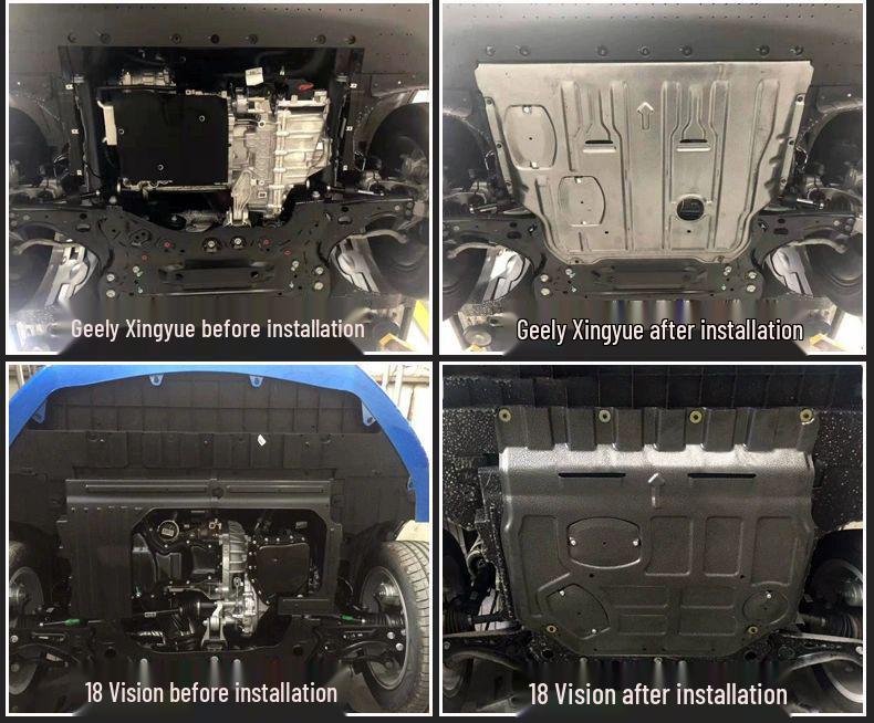 Совместимая защита двигателя для Geely Boyue X/L/Pro, Xingyue S/L, Emgrand GL/L.
