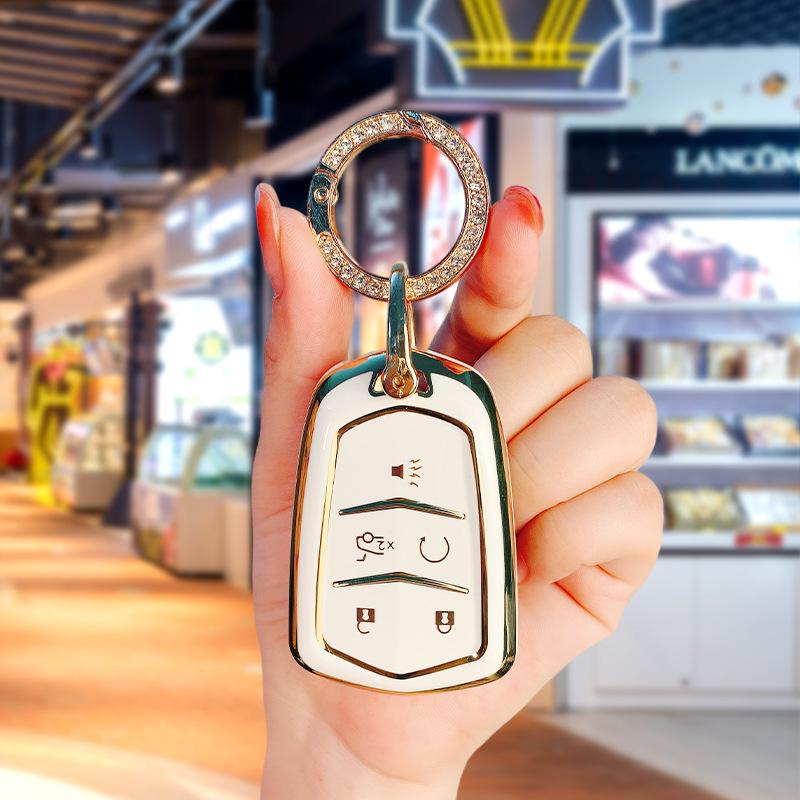 Premium Key Cover for 2022 Cadillac XT5/XT4/CT6/ATSL/XTS