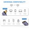 Mobile Phone 8K 60HZ Male To Female 240W Fast Charging USB C Converter Type C Adapter 40Gbps