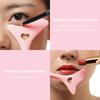 Silicone Eyeliner Stencils Wing Tips Marscara Drawing Lipstick Wearing Aid Face Cream Mask Applicator Makeup Tool Resusable