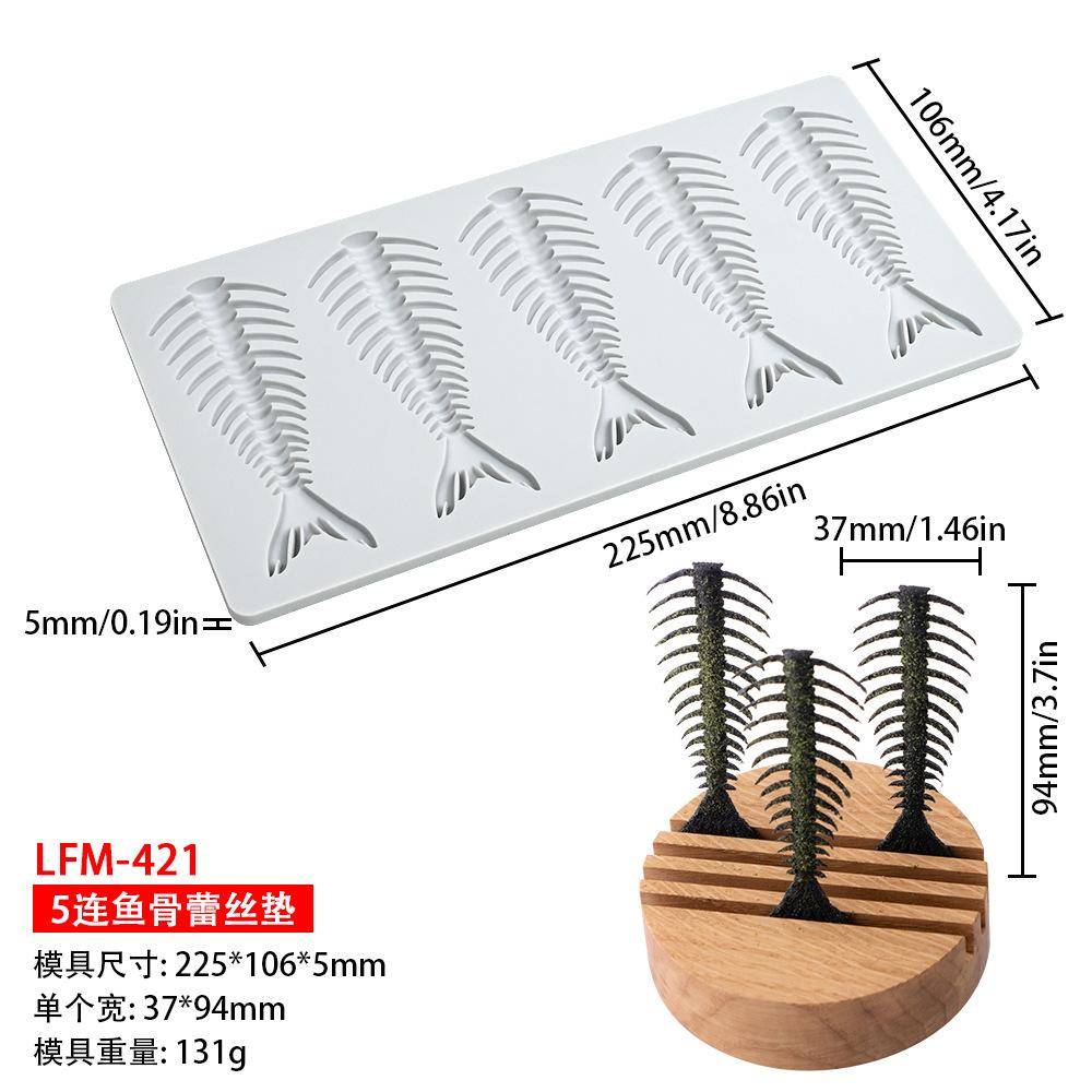 Lobster Crab Fishbone Animal Shape Silicone Cake Lace Mold Butterfly  Swan Cake Decorating Tool DIY French Dessert Baking Tool