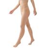 Бесшовные женские прозрачные колготки телесного цвета - Защита от затяжек, Нескользящие, Прочные