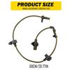 2X ABS Wheel Speed Sensor Front Right Left For 57455-SNA-003 2006-11 Honda Civic