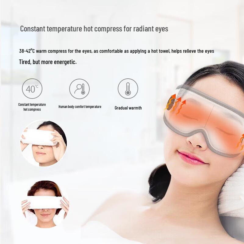 Dis Smart Eye Massager with Heat and Bluetooth Music
