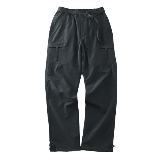 Мужские плотные брюки карго на флисовой подкладке, повседневные брюки с несколькими карманами, прямого кроя, осенне-зимние брюки для ежедневных прогулок, уличная одежда